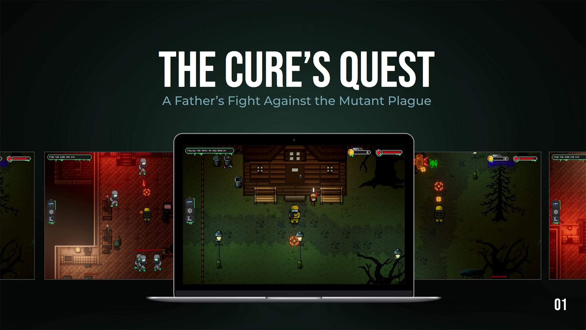 The Cure's Quest: A father's fight against the Mutant Plague